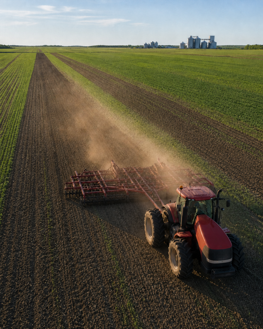 LARGE-SCALE FARMING